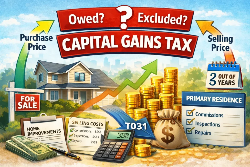 selling house tax implications