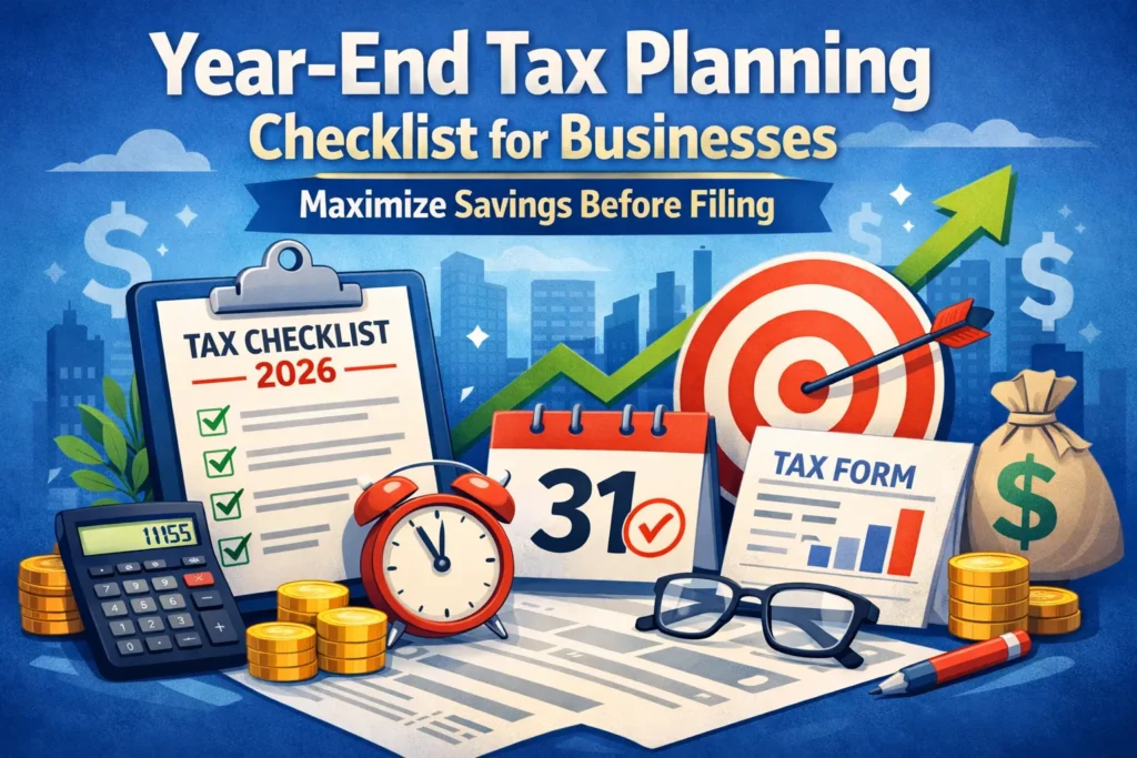 Year-End Tax Planning Checklist for Businesses: Maximize Savings Before Filing